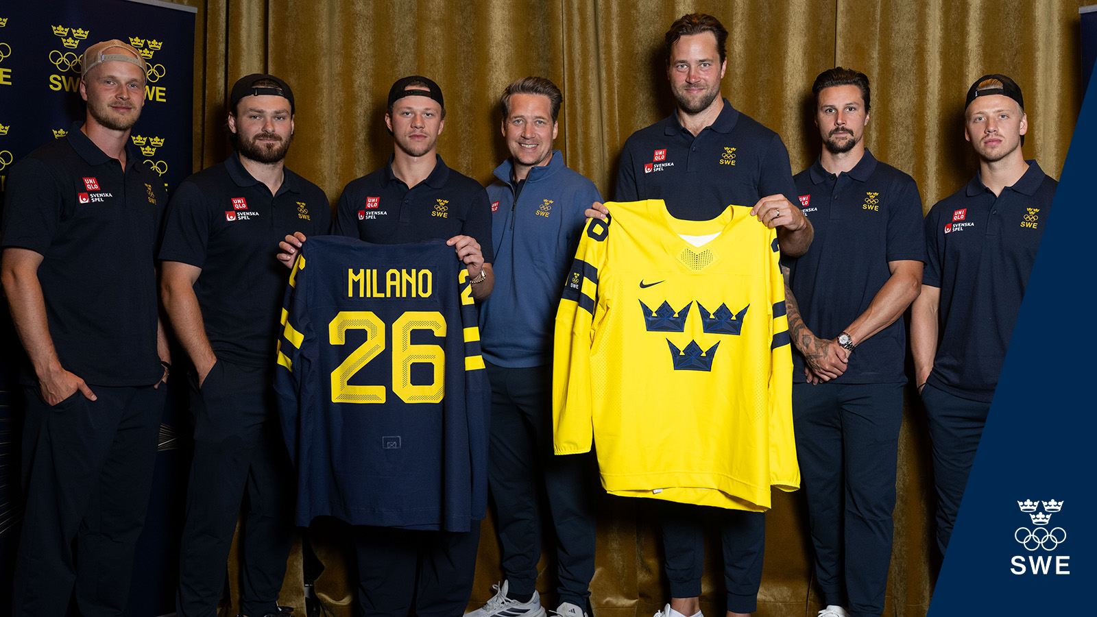 Tre Kronor Herr OS Trupp 2026
