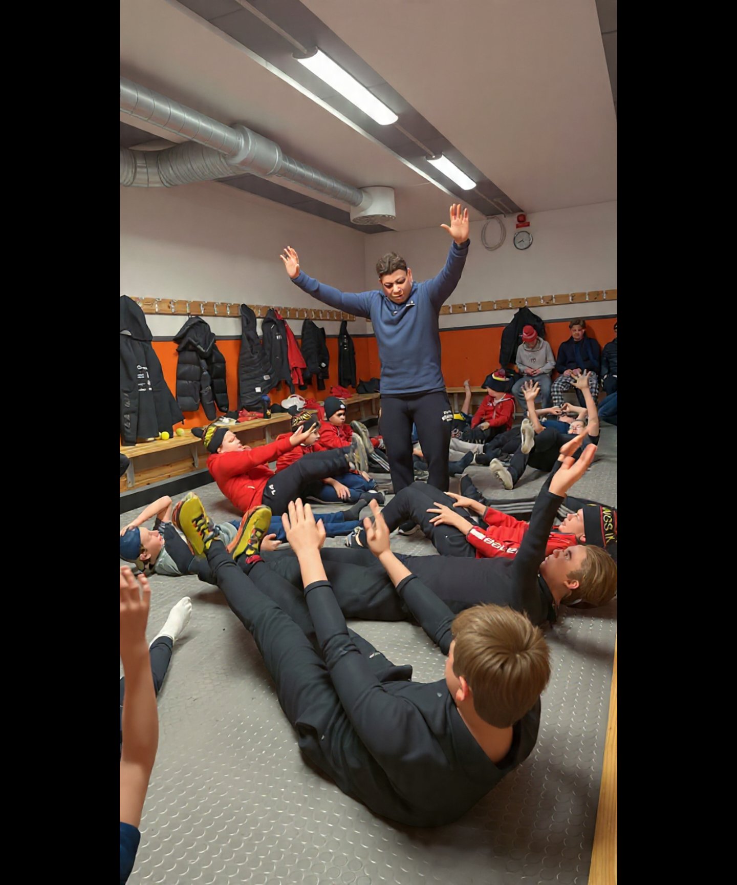 Fystraening Frank I Roennaeng